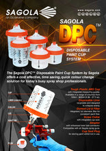 Load image into Gallery viewer, Sagola Disposable Paint Cup System
