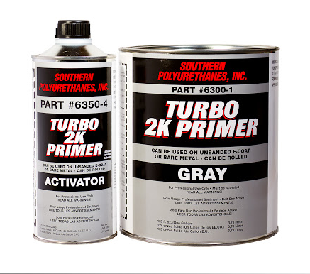 6520-1 - 2K TURBO HIGH BUILD PRIMER GREY - 1 GALLON