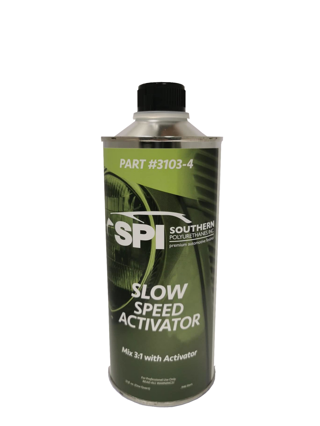 3103-4 - SPI - 2.1 VOC SPEED CLEAR SLOW ACTIVATOR - 946 ml